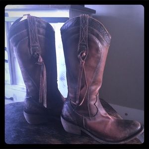 Liberty black boots.